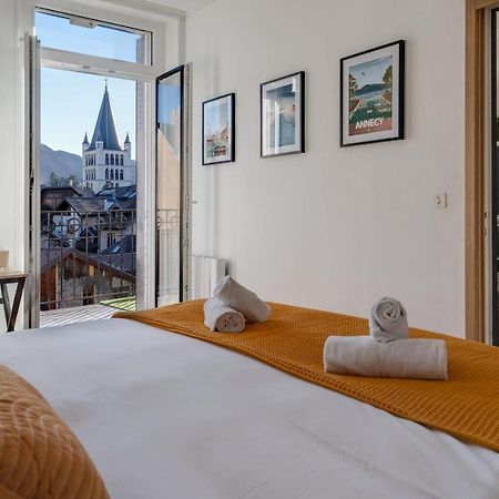 Le Balcon Annecien 4 - Rooftop View For 2-4 People Анси Экстерьер фото