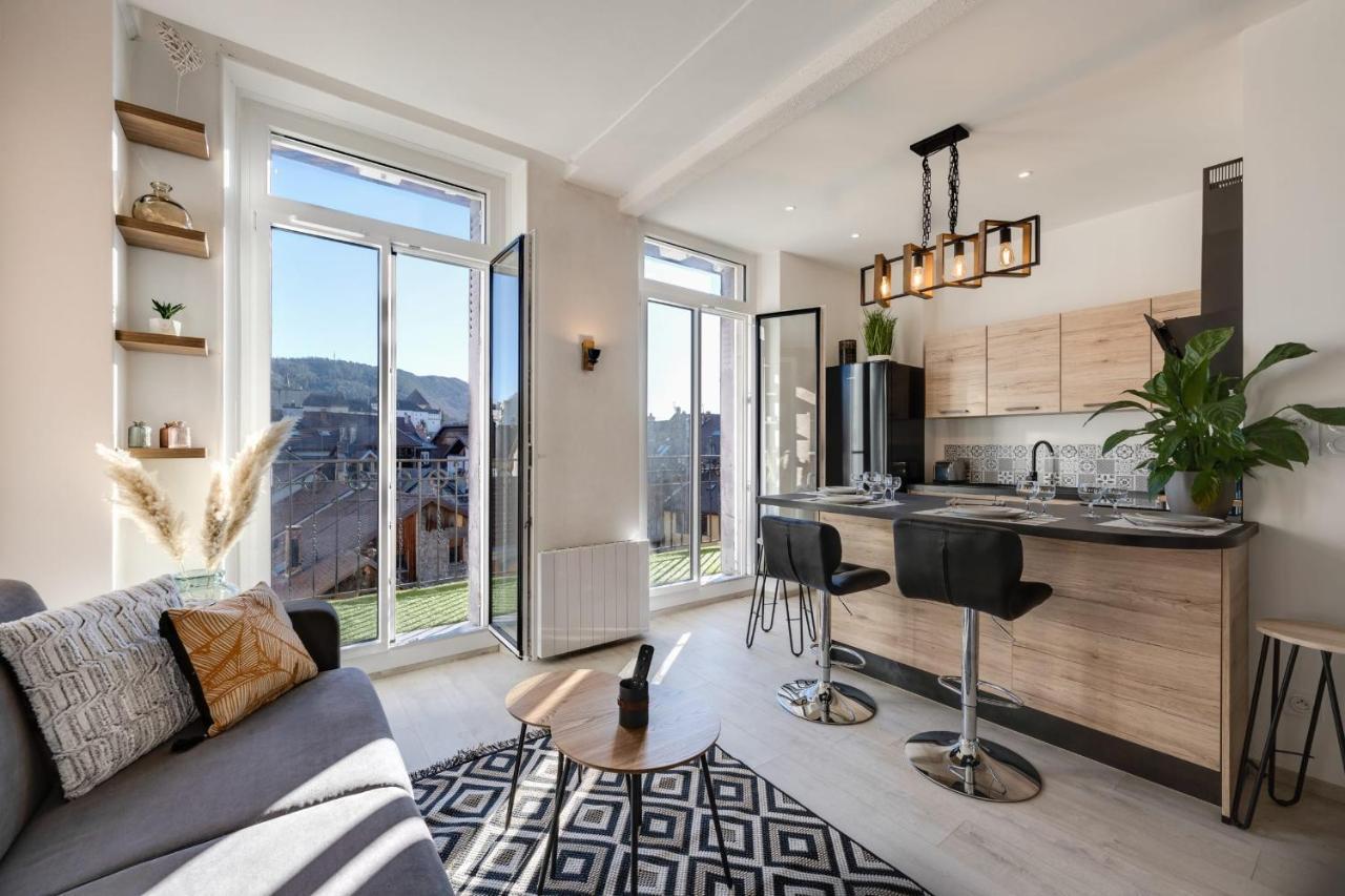 Le Balcon Annecien 4 - Rooftop View For 2-4 People Анси Экстерьер фото