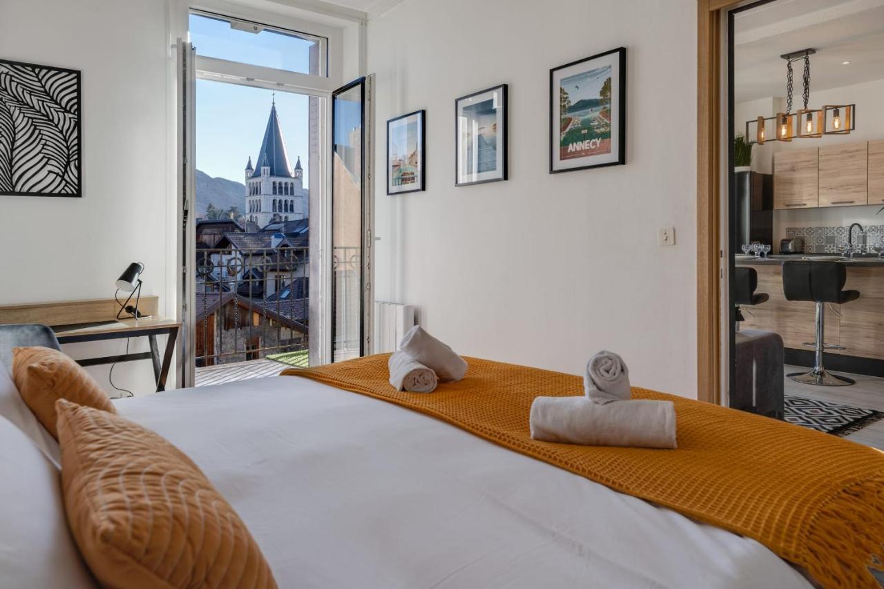 Le Balcon Annecien 4 - Rooftop View For 2-4 People Анси Экстерьер фото