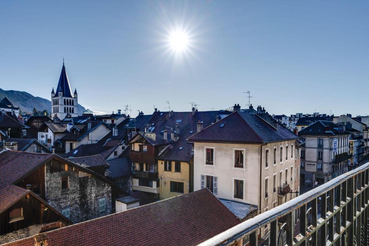 Le Balcon Annecien 4 - Rooftop View For 2-4 People Анси Экстерьер фото
