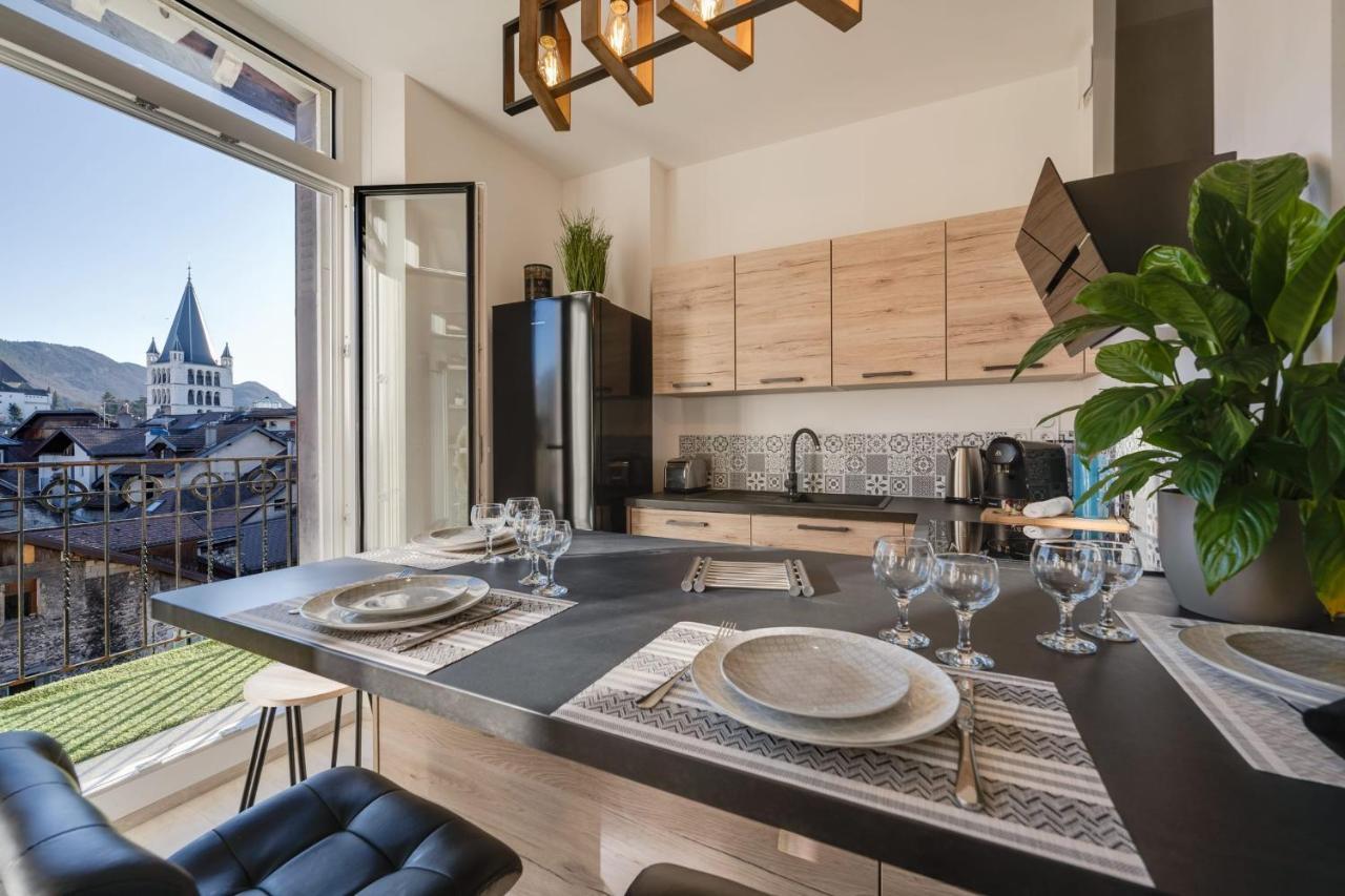Le Balcon Annecien 4 - Rooftop View For 2-4 People Анси Экстерьер фото