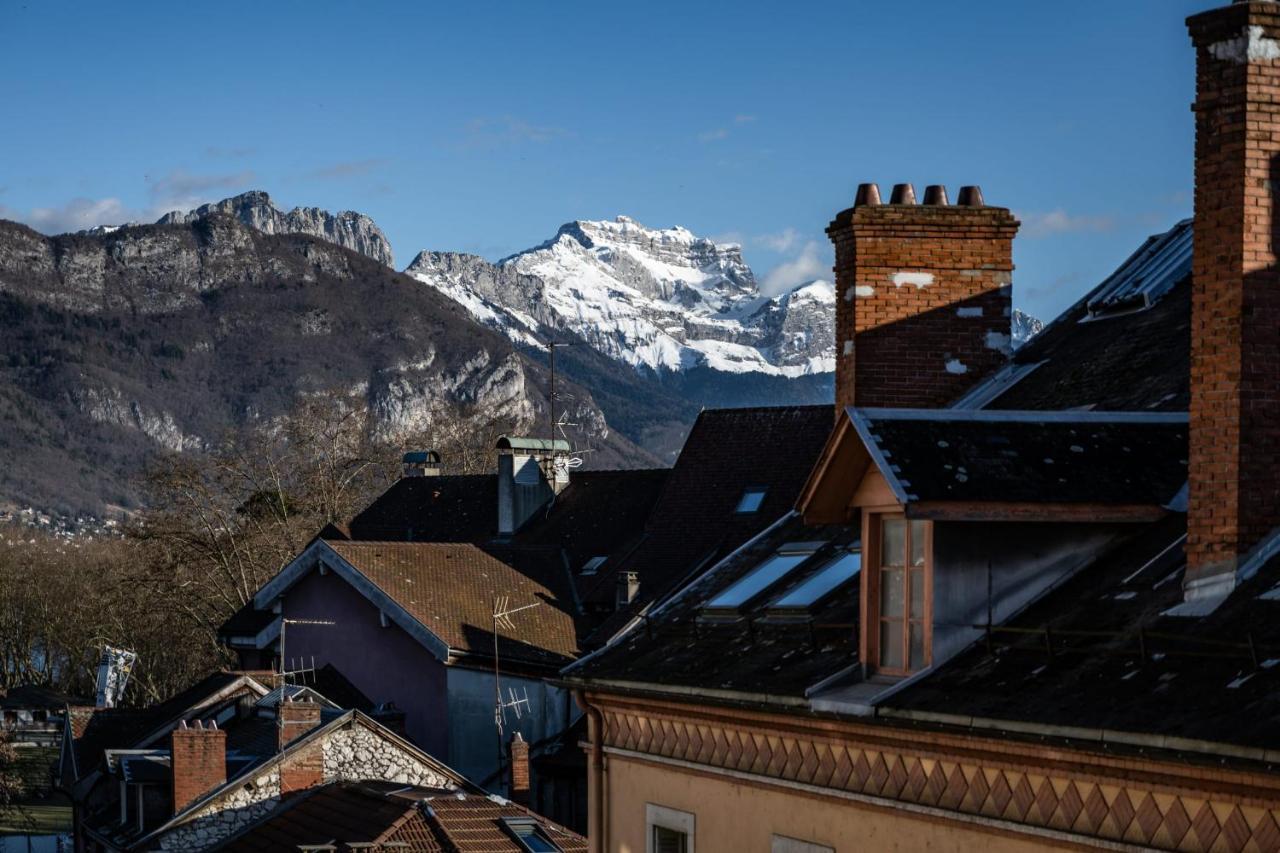 Le Balcon Annecien 4 - Rooftop View For 2-4 People Анси Экстерьер фото